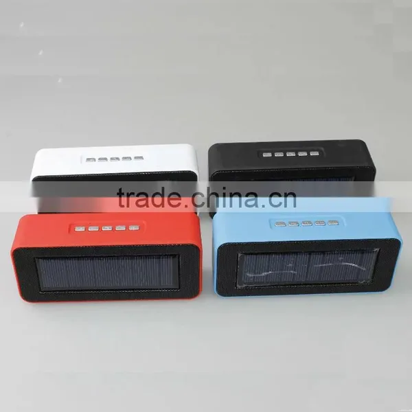 Solar Power Bluetooth Speaker With FM and USB photo-4