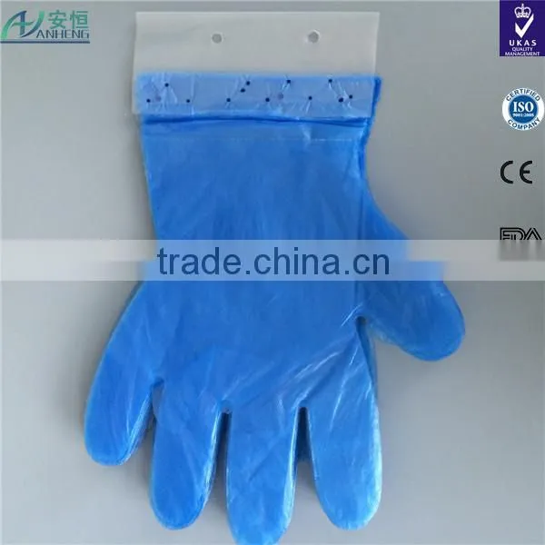 100 Disposable Gloves Plastic Cleaning Gardening Garden Home Medical Salon PE Gloves photo-4