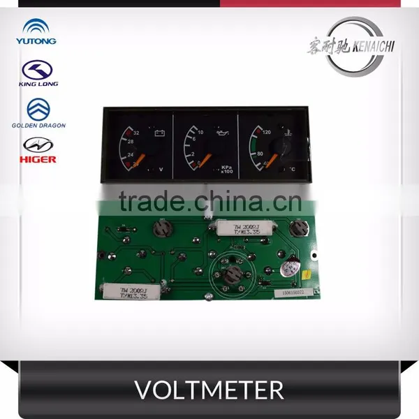 High Quality Bus Voltmeter King Long Yutong HIGER Golden Dragon Bus Parts Bus Meter