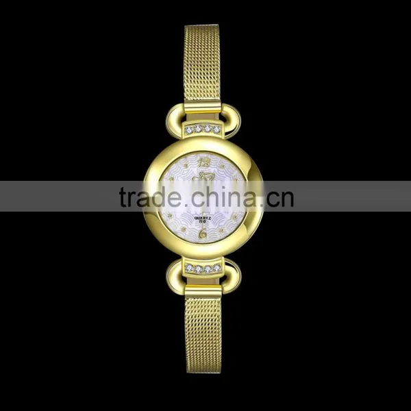 Fashion Lady Wristwatches Circle Ladies Watch photo-2