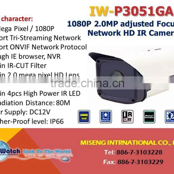 IW-P3038GS 2.0M Vari Focus IR Network Dome Camera photo-4