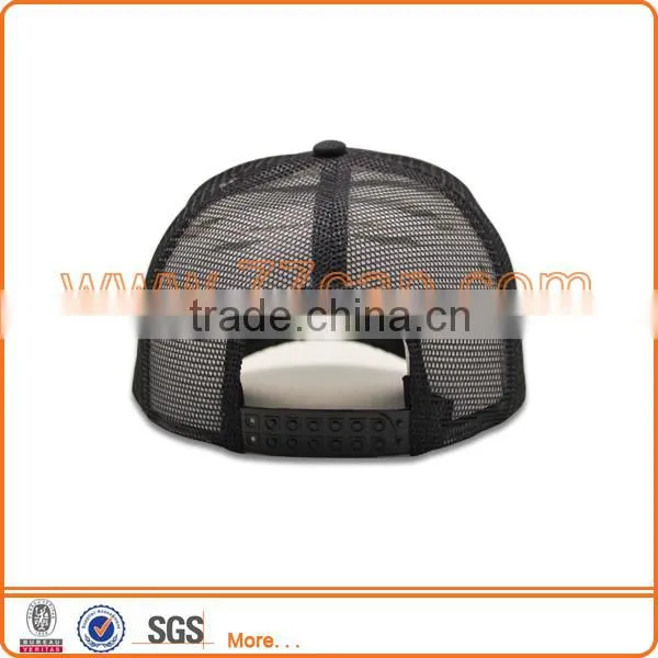 Custom 5 Panel Mesh Cotton Fabric Trucker Cap photo-2