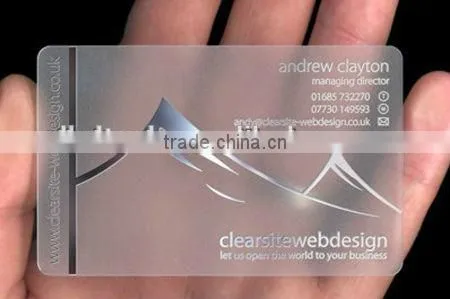 Mainstream Customize Transparent Playing Cards photo-3