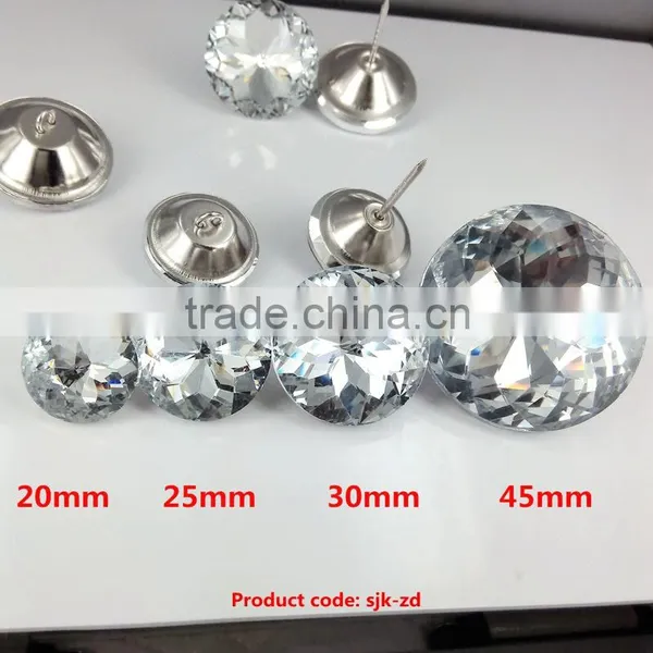 Wholesale Prices Different Types Diamond Crystal Buttons 2016 photo-5