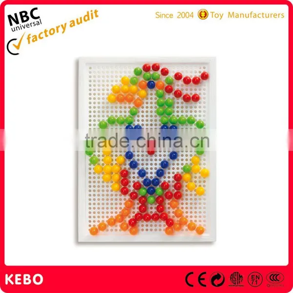 High Quanlity Palstic Mushroom Nail Puzzle Toys photo-6
