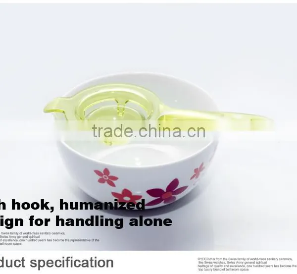 New Design High-quality Colorful Silicon Egg Tool Egg White Separater Egg Yolk Separator Separates Spoon photo-5