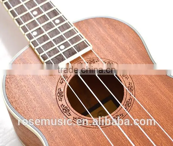 21" High Quality Spruce Top Ukulele Made in China Guitar Factory (UK210-21) photo-4