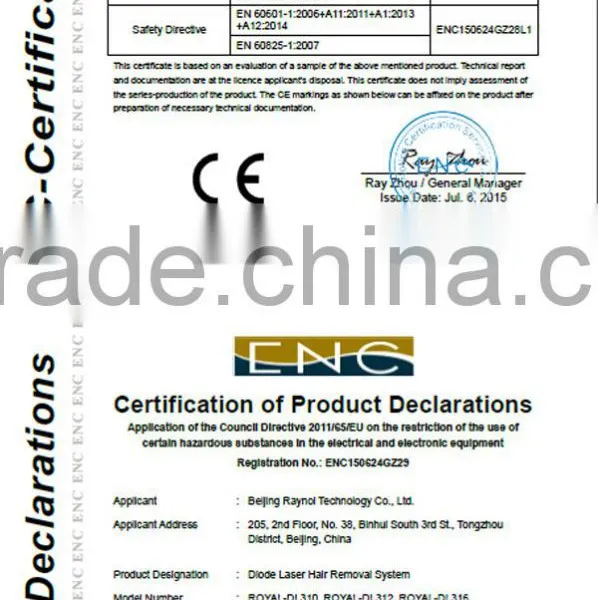 Soprano Portable 808nm Diode Laser Permanent Hair Removal Machine photo-6