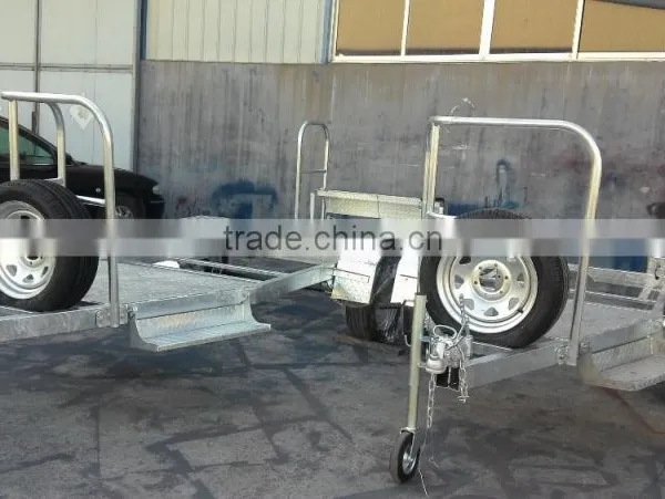 Galvanized Tandem 9x5 Heavy Duty Commercial Trailer photo-6
