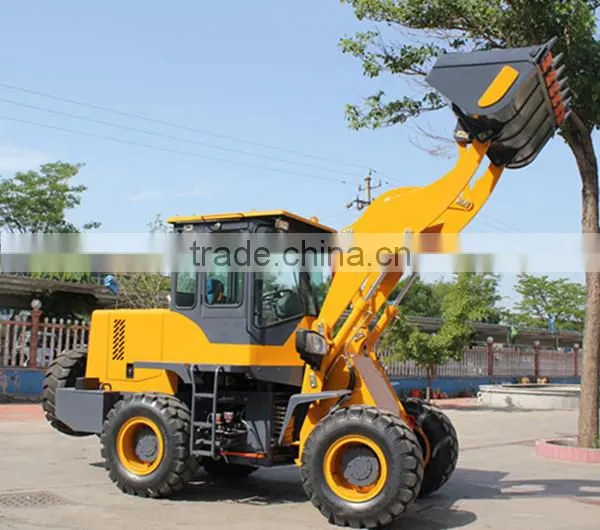 2.5tons Chinese Small Construction Machine, Front End Wheel Loader HydraulicLoading Shovels With Low Price Hot Sale photo-3