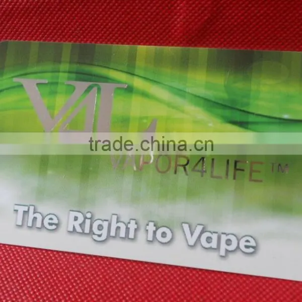 Gold Foil Hot Stamping on Plastic Vip Member Cards photo-2
