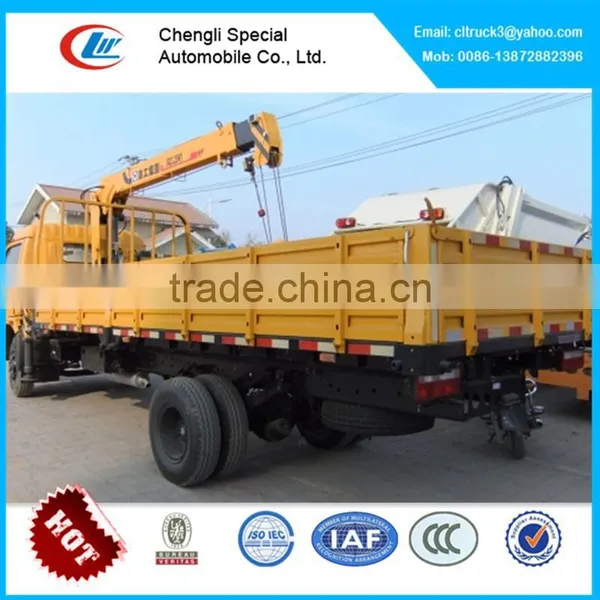 DFAC 3 Ton Crane Truck, 3ton Truck Crane photo-3
