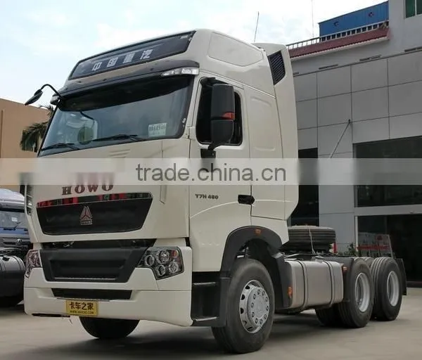 High Quality HOWO T7H Tractor Truck Head 480hp 6X2 photo-4