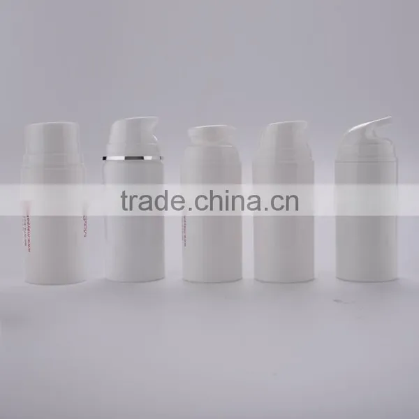 All White Empty Plastic Airless Bottle photo-4