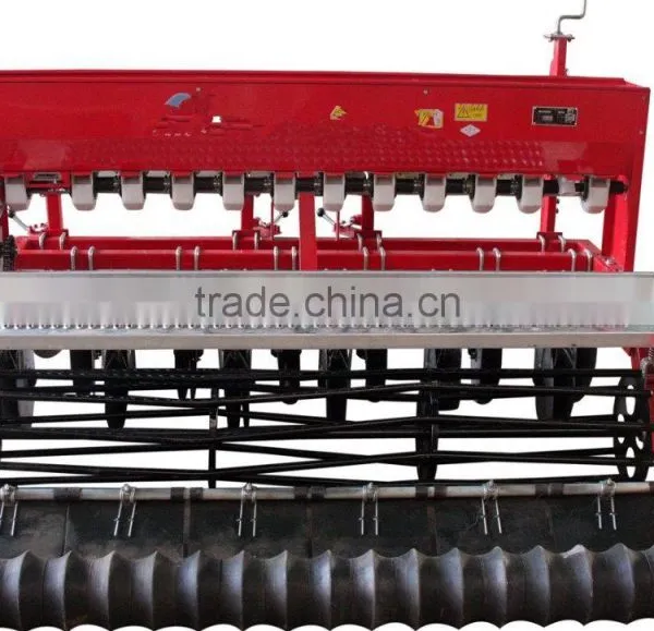 Farm Tractor Use Universal Planting Machine Wheat Seeder Rice Seeder Sorghum Seeder Grass Seeder With Disk Plough photo-3