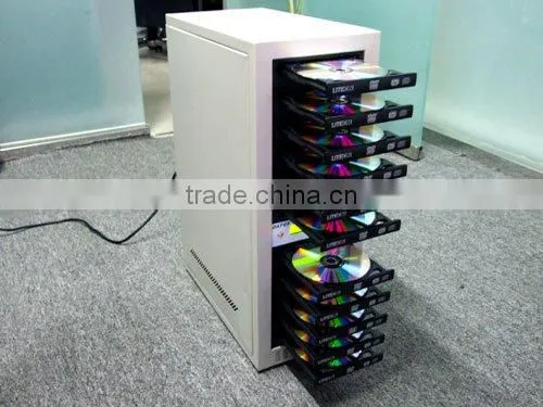 High Quality Original 1 to 1 - 11 Targets Port CD DVD Duplicator Tower Duplicator photo-3