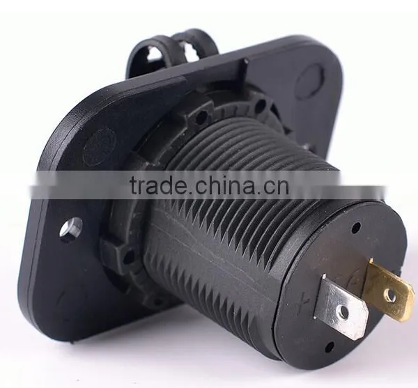 Car Waterproof Dual USB Socket With Mounting Panel photo-4