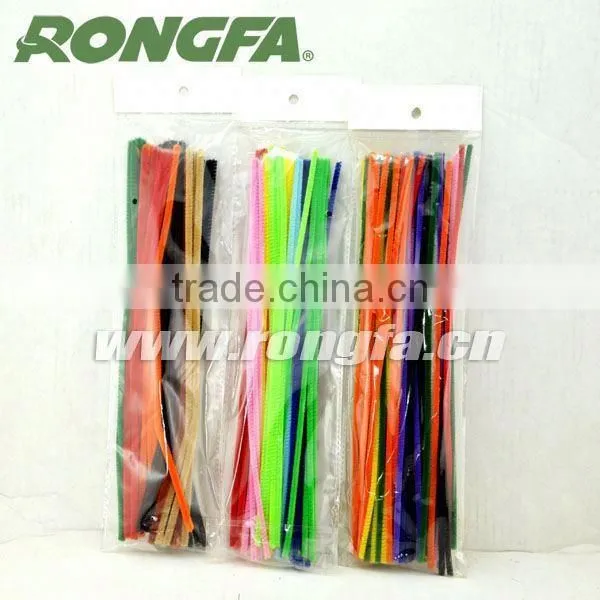 High Quality Assorted Colored Craft Wire Chenille Stem photo-4