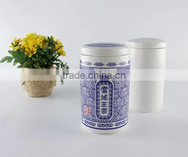 Gifts and Crafts Storage Containers Mason Jars Porcelain Canister Set photo-4