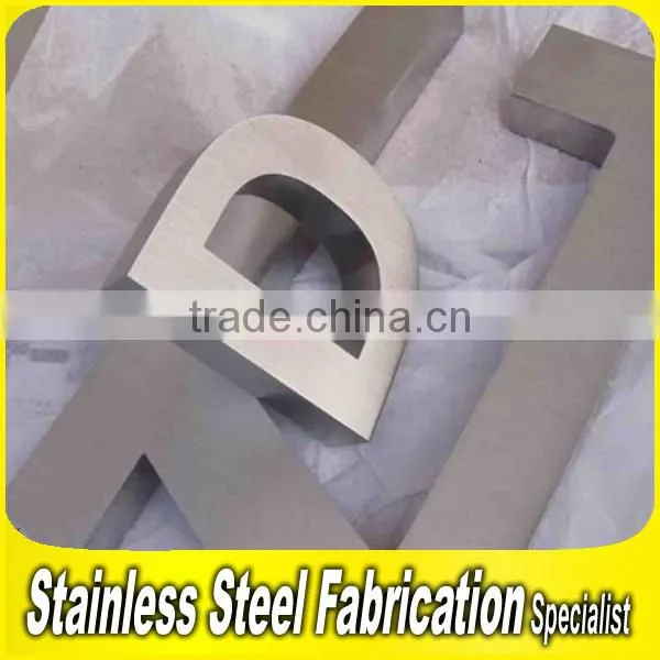 Outdoor Signage Stainless Steel Alphabet Letter Channel Letter photo-5