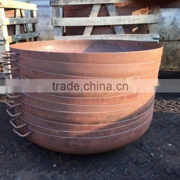China Hot-selling D100 Patio Steel Rust Fire Pit photo-4