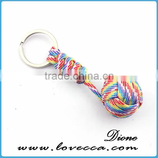 Fashion Survival Knot Bracelet Paracord for Key Chain photo-3