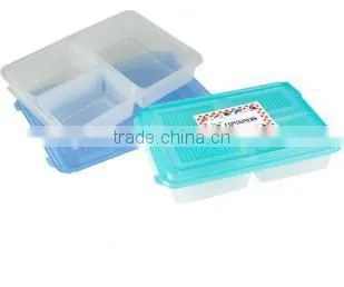 pp Food Container,pp Storage Box,3section Rect Food Container photo-2