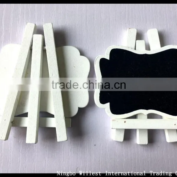 Folding Portable Wood Chalkboard With Stand(2pcs) photo-2