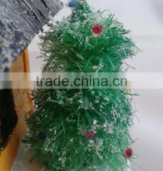 Little Christmas House With Colored Light photo-5
