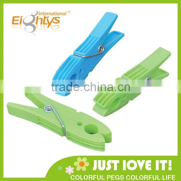 Decorated Racks of Multifunctional Colorful Plastic Clothes Peg photo-2