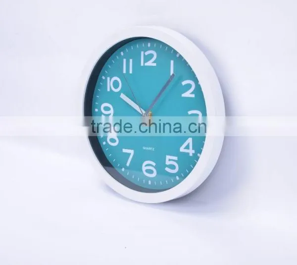 Beautiful Style and Good Quality Cheap Price Creative Customized Advertising Plastic Wall Clock photo-5