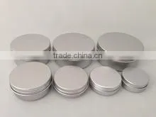 Round Aluminum Tin Box With Screw Top Lid photo-3