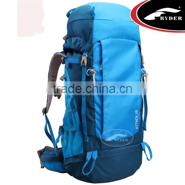 China Supplier Premium Quality Outdoor Survival Trekking Custom Printing Backpack photo-3