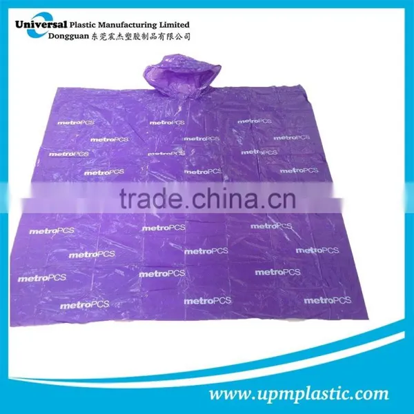 Water Proof Eco-friendly Degradable Promotional Raincoat photo-5