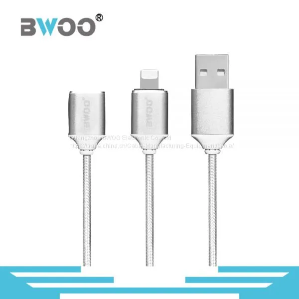 3 in 1 Magnetic Usb Cable With Lightning Micro Type-c Connector photo-3