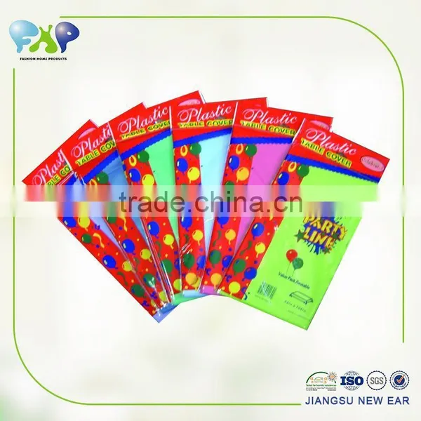 Valentine's High Quality Fancy Decorative Table Cover Dinning Table Cover Disposable PVC Material