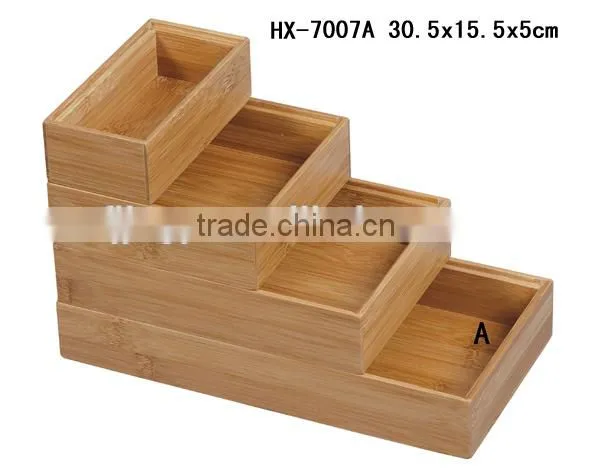 Hot Selling Bamboo Kitchen Storage Box photo-4