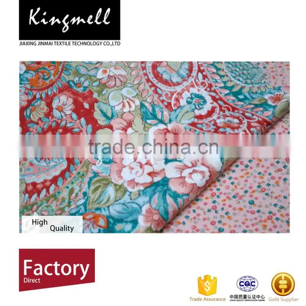 China Hot Wholesale Oriental Twill Printed 100% Cotton Fabric photo-3