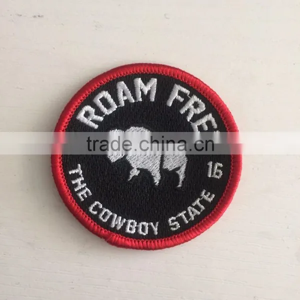 2016 Custom Fashionable High Quality Washable Garments Embroidery Patch Badges photo-6