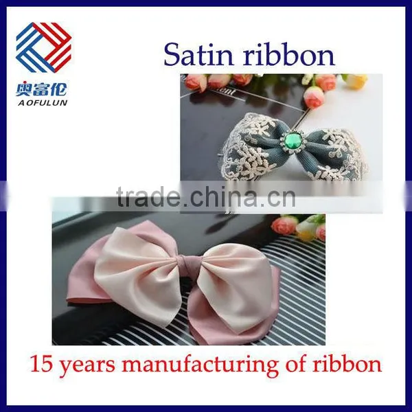 Polyester Satin Ribbon Bows Making For Women photo-3