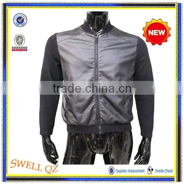 Newest Italian Fashion Spring Jacket Leather Coat for Men photo-4