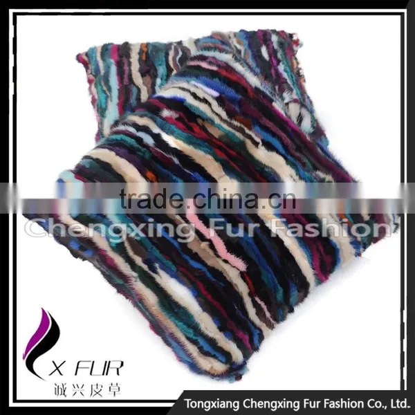CX-D-15C Latest Design Genuine Mink Fur Pillow/Cushion Cover photo-4