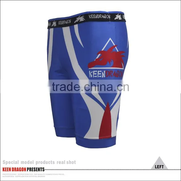 Wholesale Sportswear Mens Compression Pants Fight Shorts photo-4