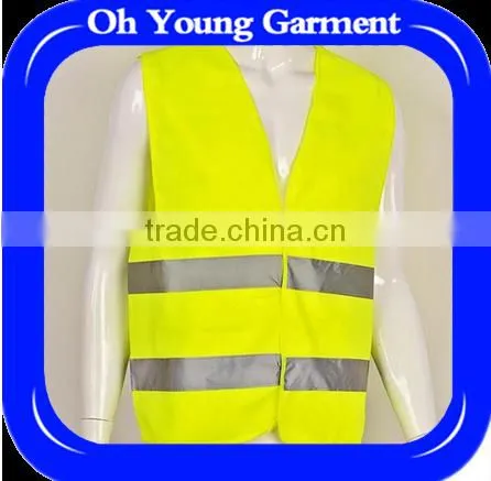 Customized Printing Polyester Reflective Vest for Male,security Safety Vest to Proctect Body Safety in Black Night