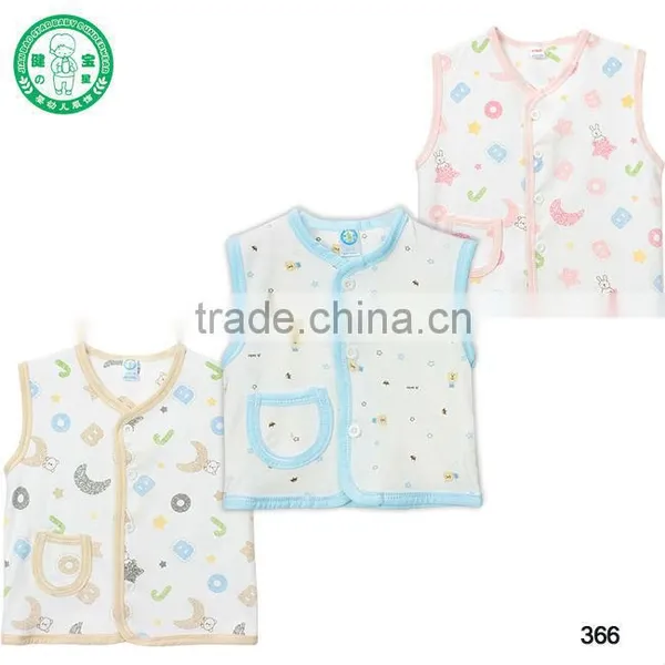 New Born Baby Cartoon Baby Clothes Baby Cotton Vest/Waistcoat