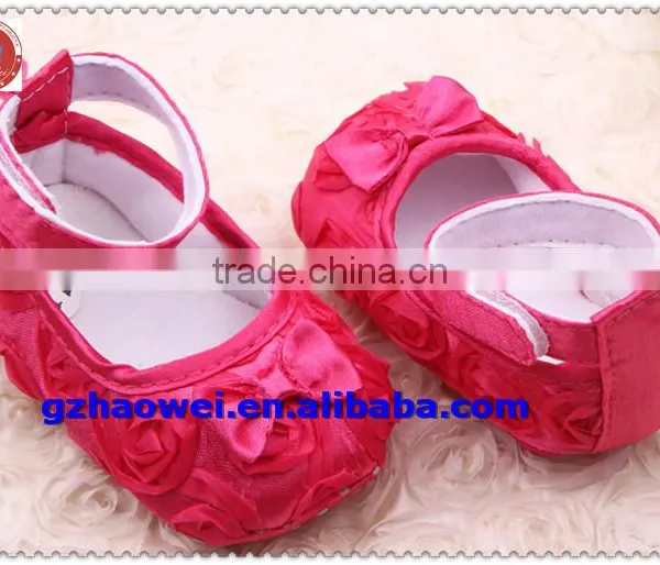 Solid Rose Baby Girls Dress Shoes photo-3
