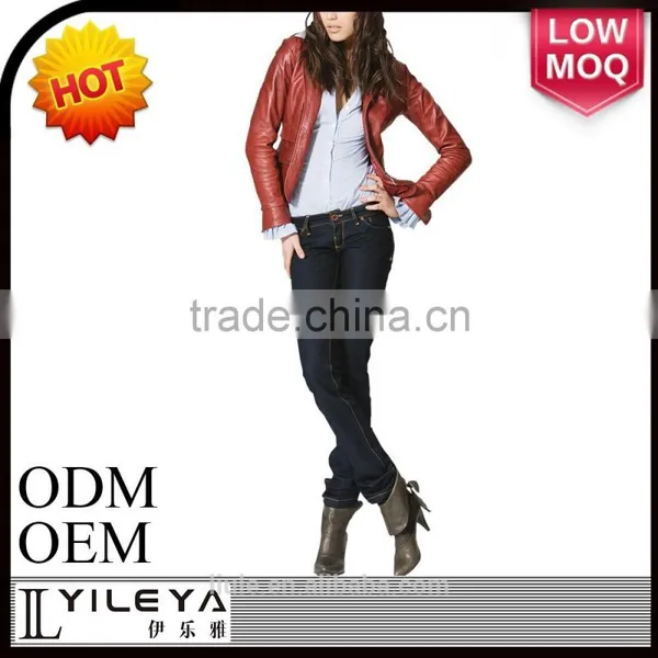 New Fashion Woman Motorcycle Design Jacket photo-4