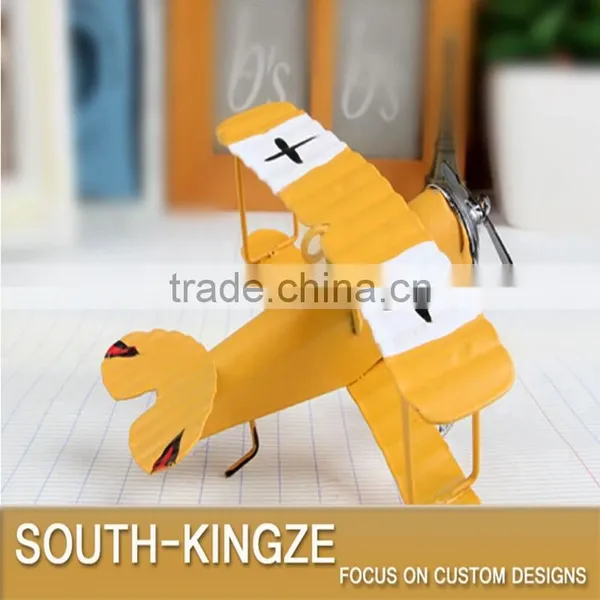 Vintage Decoration Iron Metal Airplane Display Model photo-4