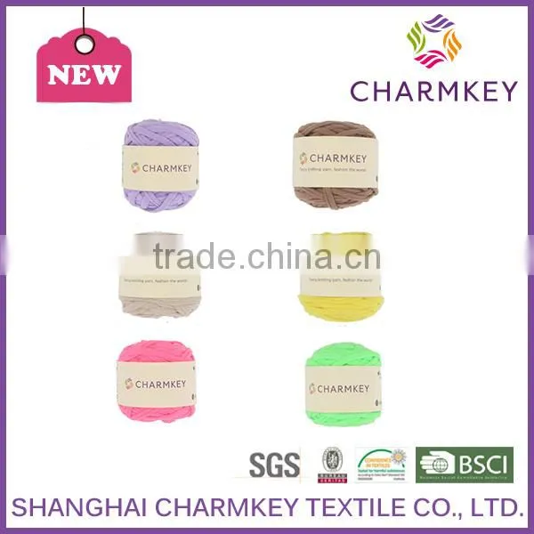 Charmkey Most Popular Fancy Crochet Yarn Jersy Yarn Free Yarn Samples photo-5