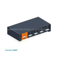 Charmvision VA401R Really Auto Switch 4 Ports VGA Audio Desktop Multi Audio Stereo Auto Synchronization Scan photo-2